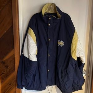 Champion - Notre Dame coat great for the Notre Dame fan!! Size Men’s XXL
